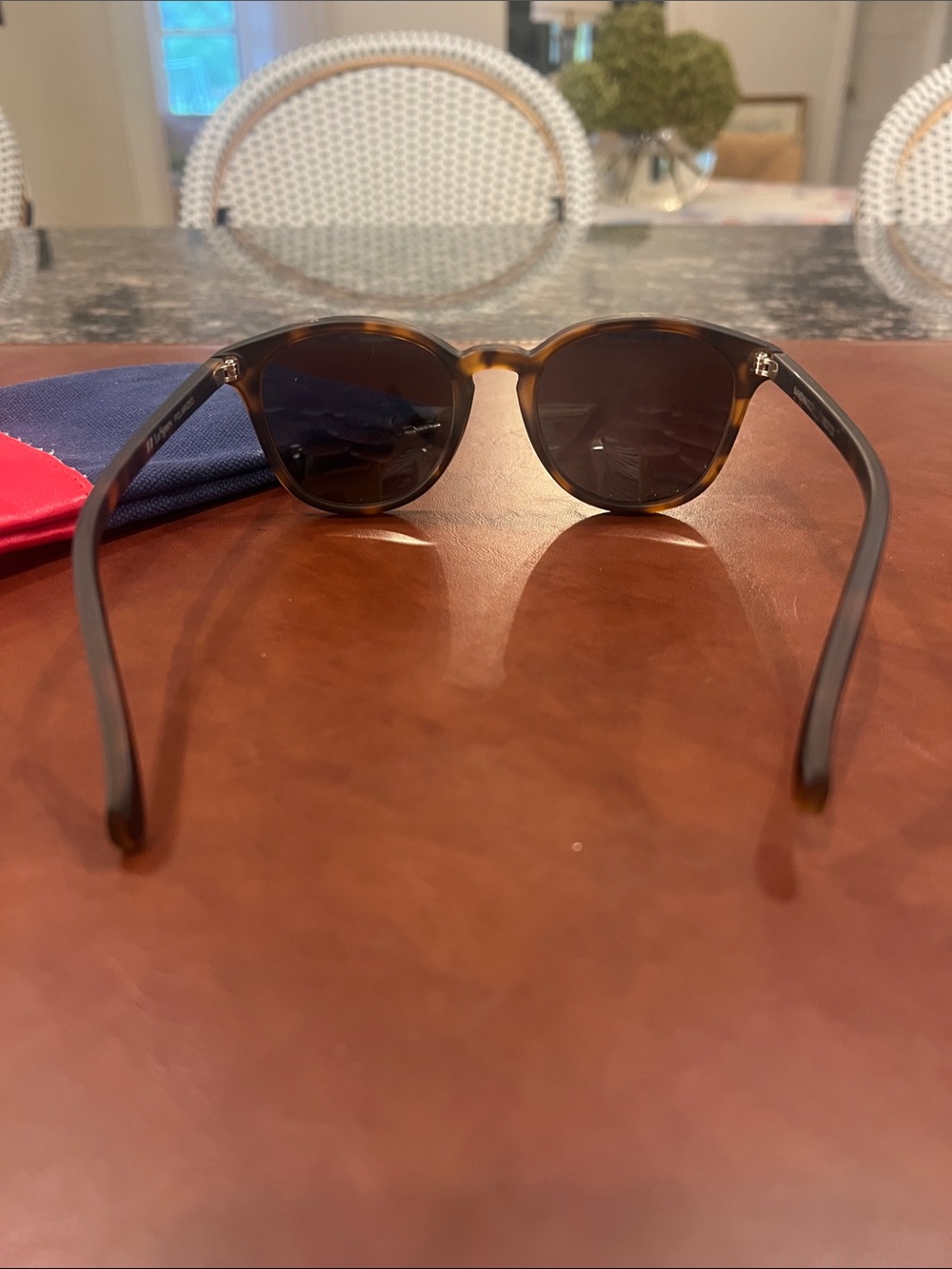 Le Specs Polarized Black and Tortoiseshell Sunglasses - Picture 2 of 7